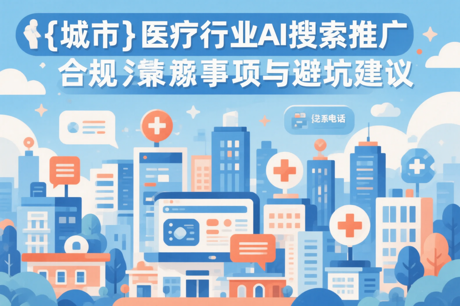 临沧医疗行业AI搜索推广合规注意事项与避坑建议