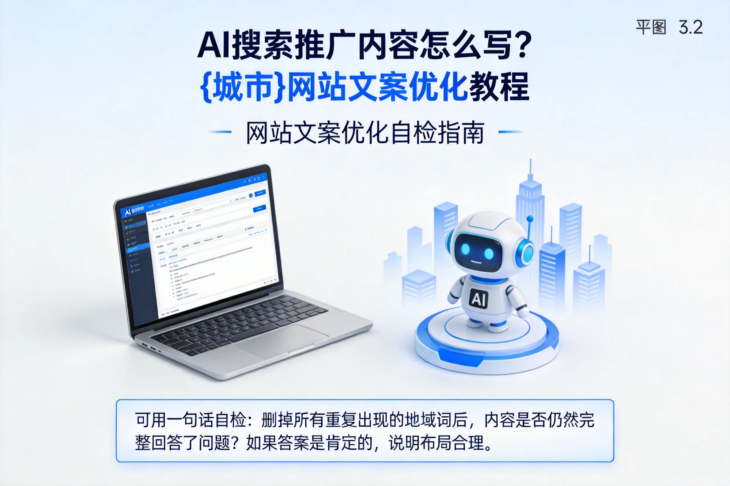 AI搜索推广内容怎么写?临沧网站文案优化教程