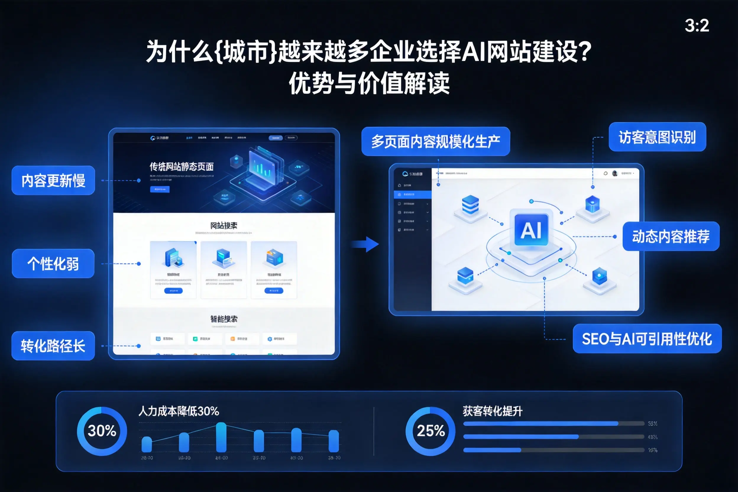 为什么临沧越来越多企业选择AI网站建设?优势与价值解读