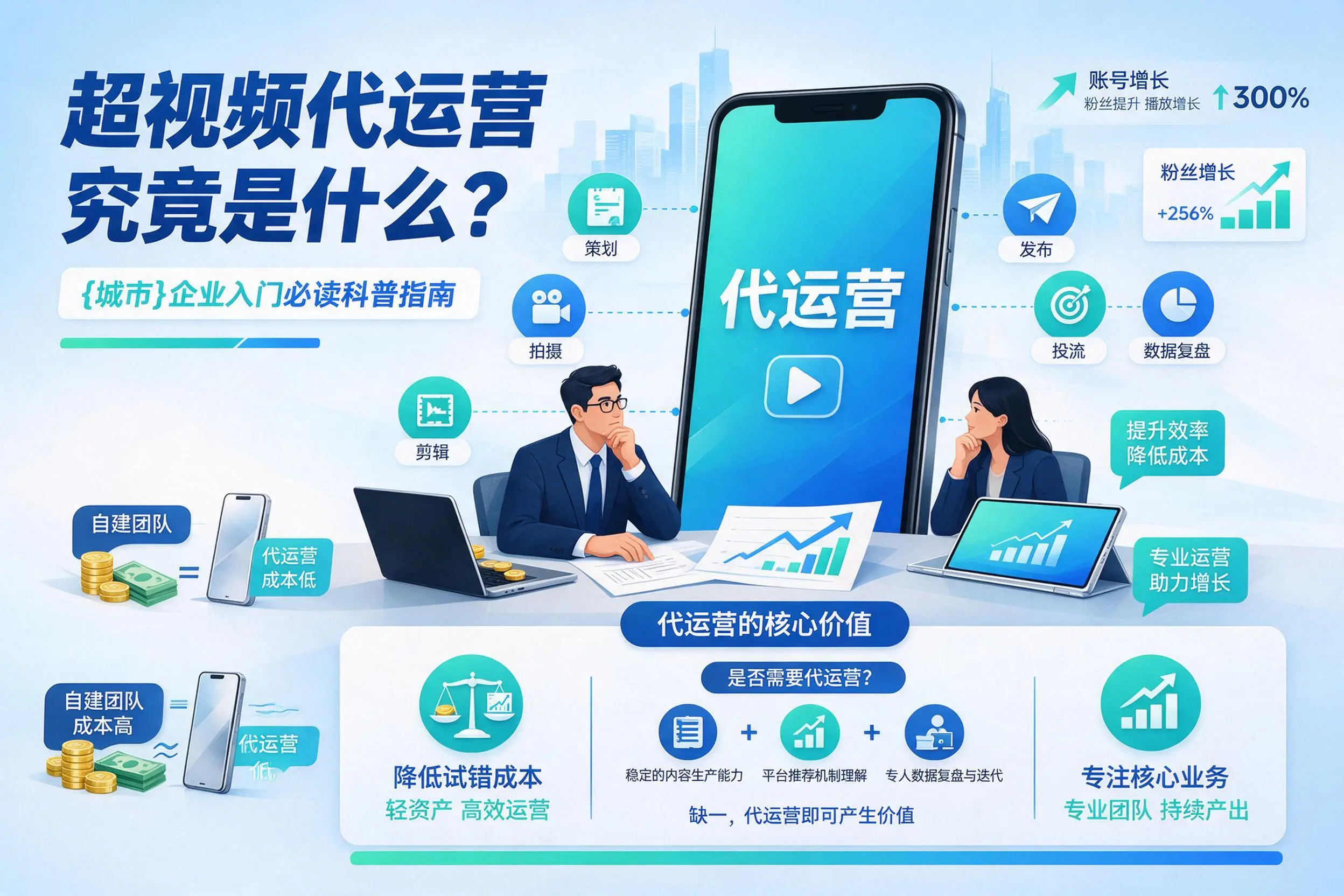 短视频代运营究竟是什么？临沧企业入门必读科普指南