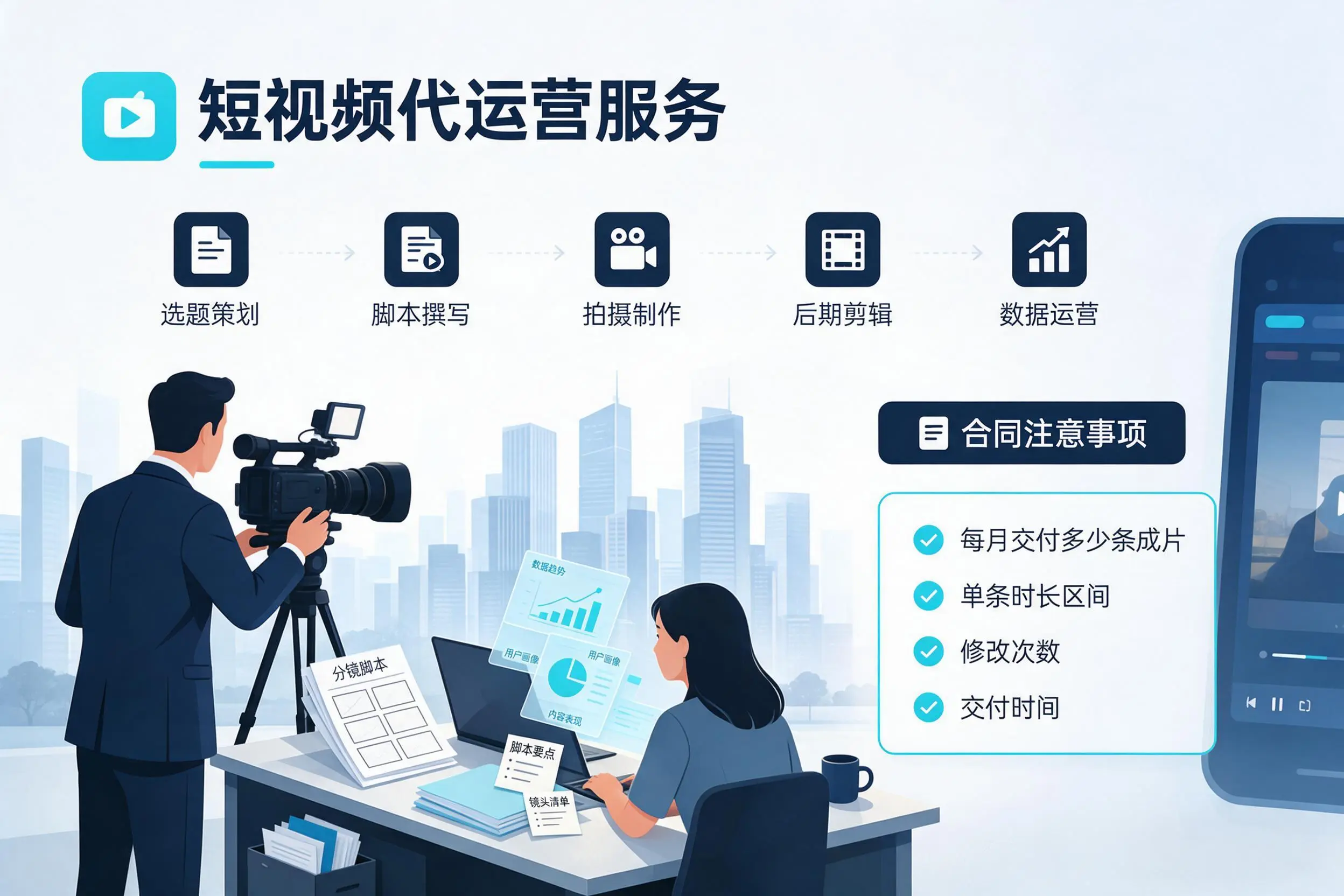 短视频代运营包含哪些服务？临沧企业常见问题科普