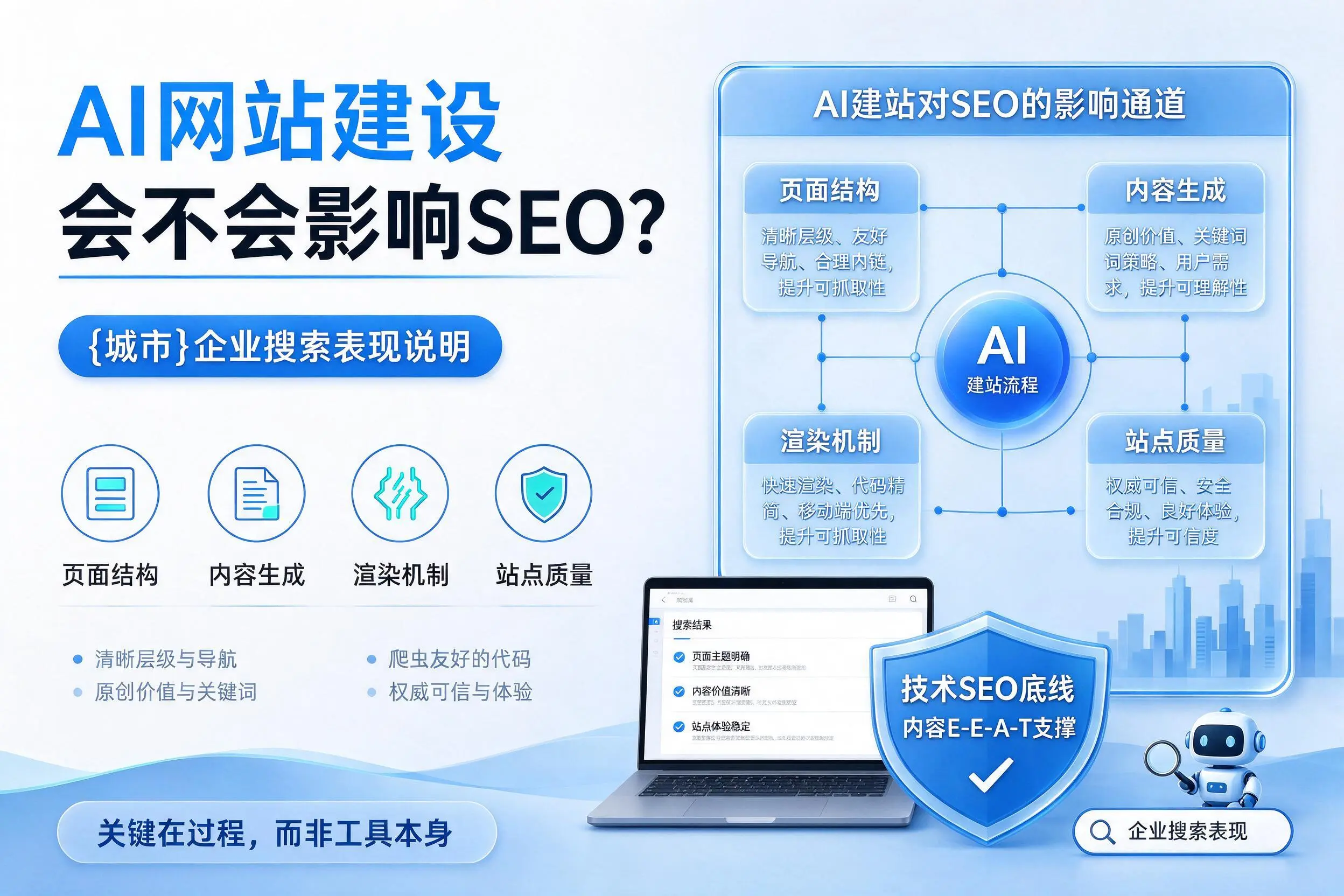 AI网站建设会不会影响SEO?临沧企业搜索表现说明